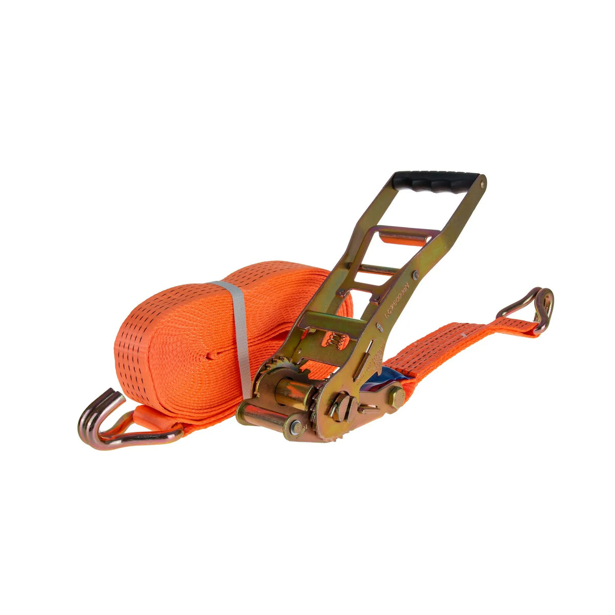 GEKO Ratelsjorband voor transport 10m 5 ton 50 mm oranje