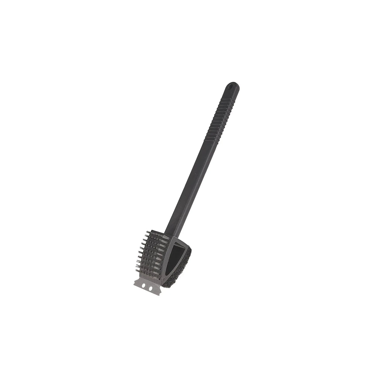 GEKO 3-in-1 barbecueborstel met schraper en spons 41 cm