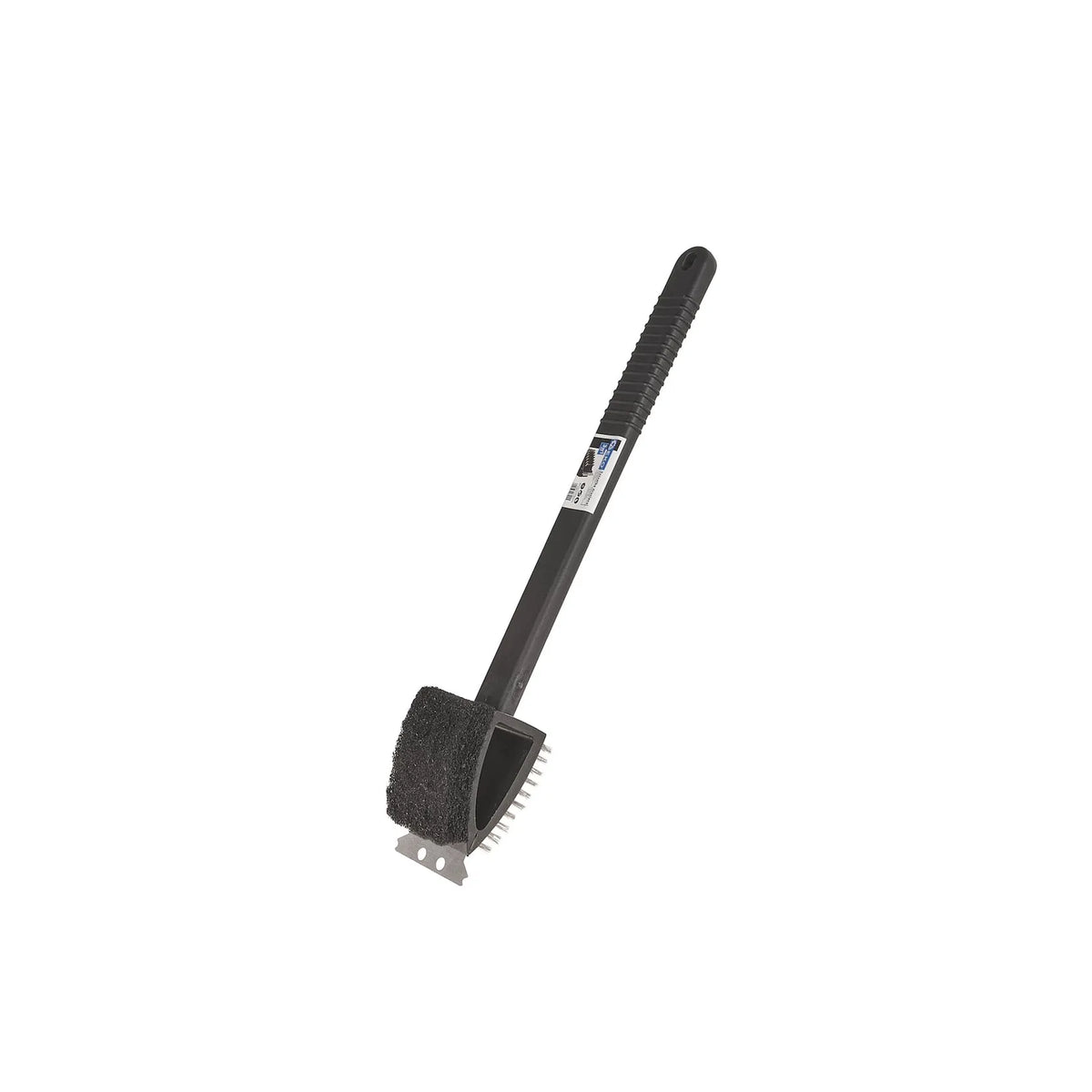 GEKO 3-in-1 barbecueborstel met schraper en spons 41 cm