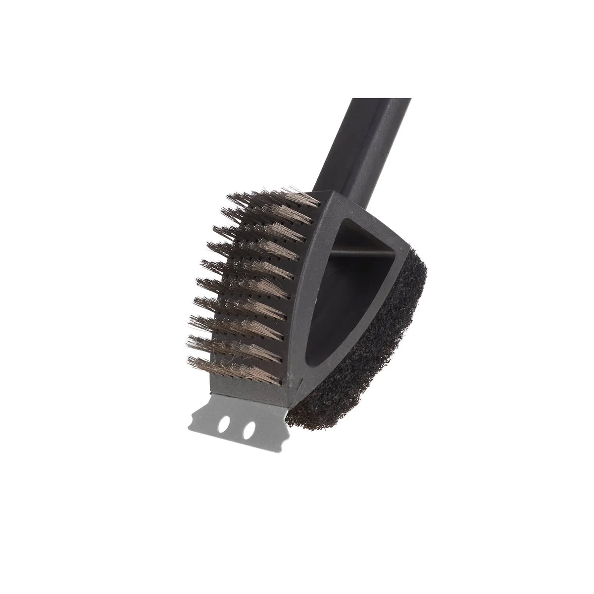 GEKO 3-in-1 barbecueborstel met schraper en spons 41 cm