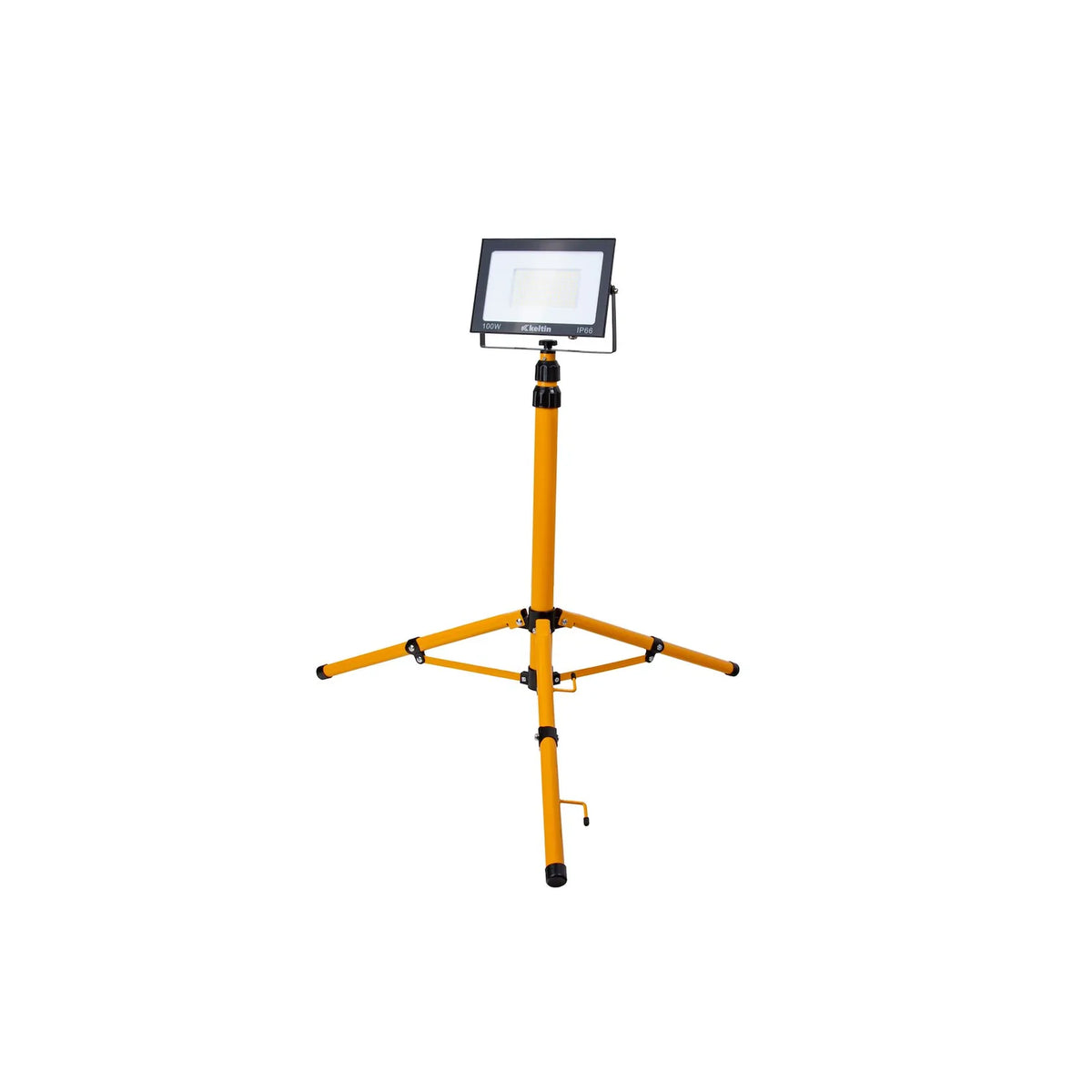 Keltin LED bouwlamp met telescopisch statief koud wit 6500K 100 W