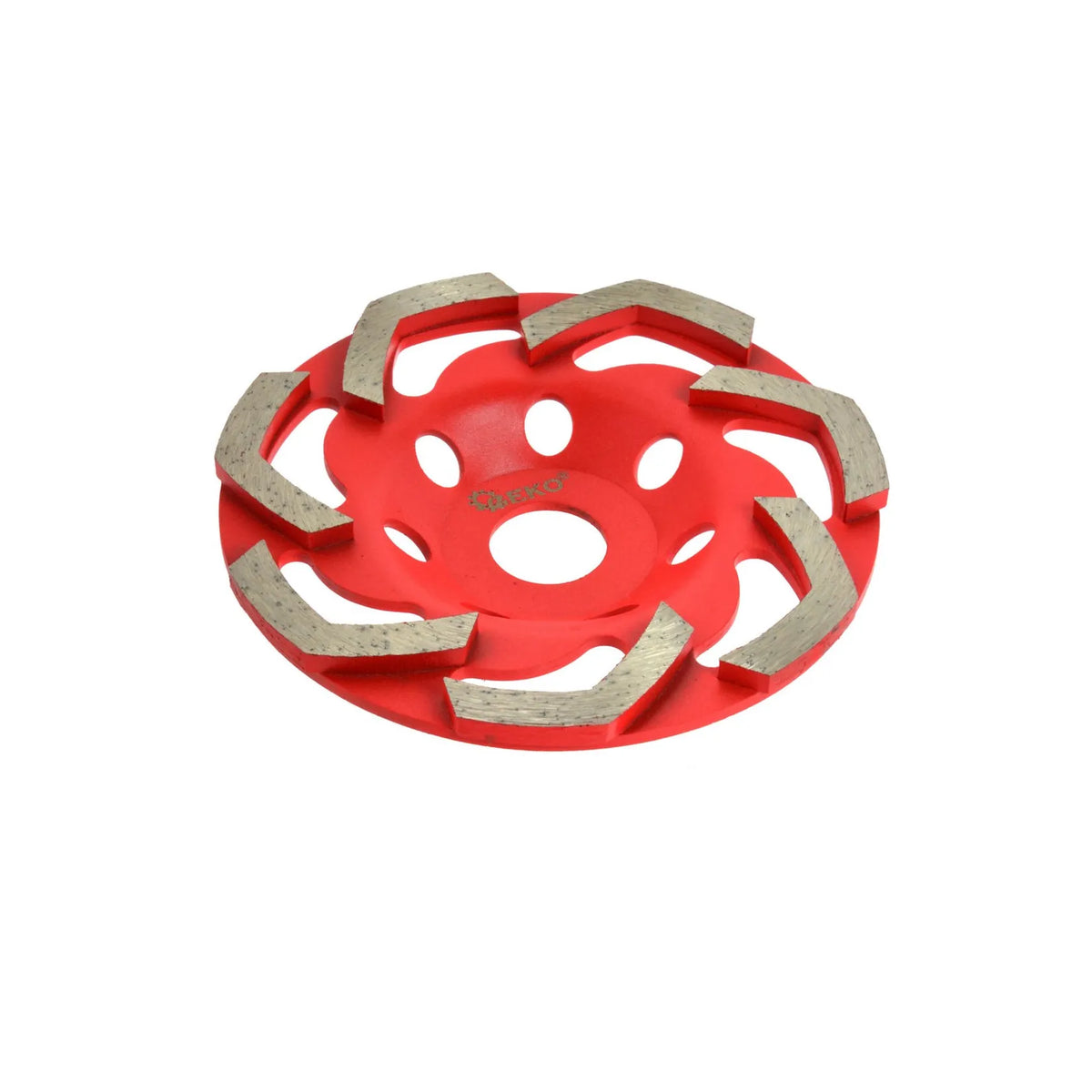 GEKO Diamant turbo slijpcup voor beton 125mm 5mm rood