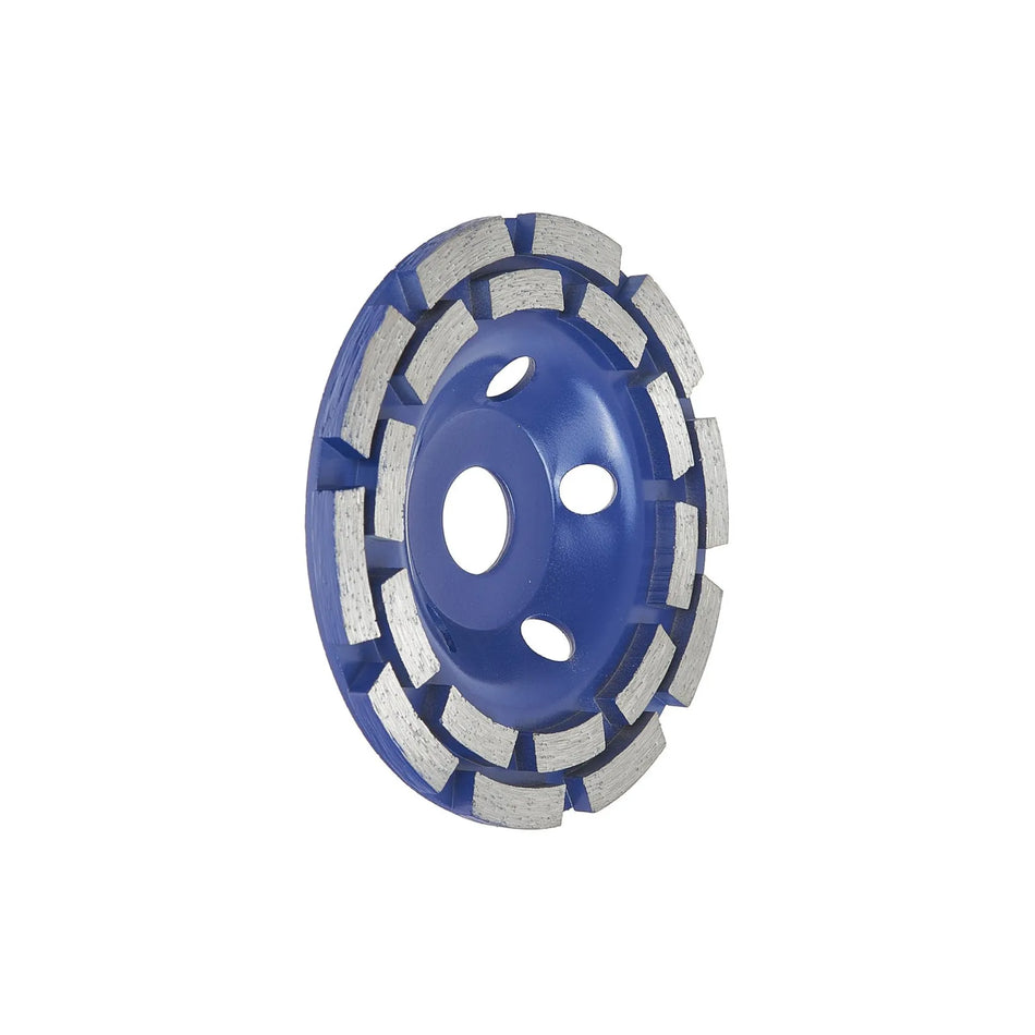 GEKO Diamant slijpcup dubbel rij 5 mm 125x22,2 mm