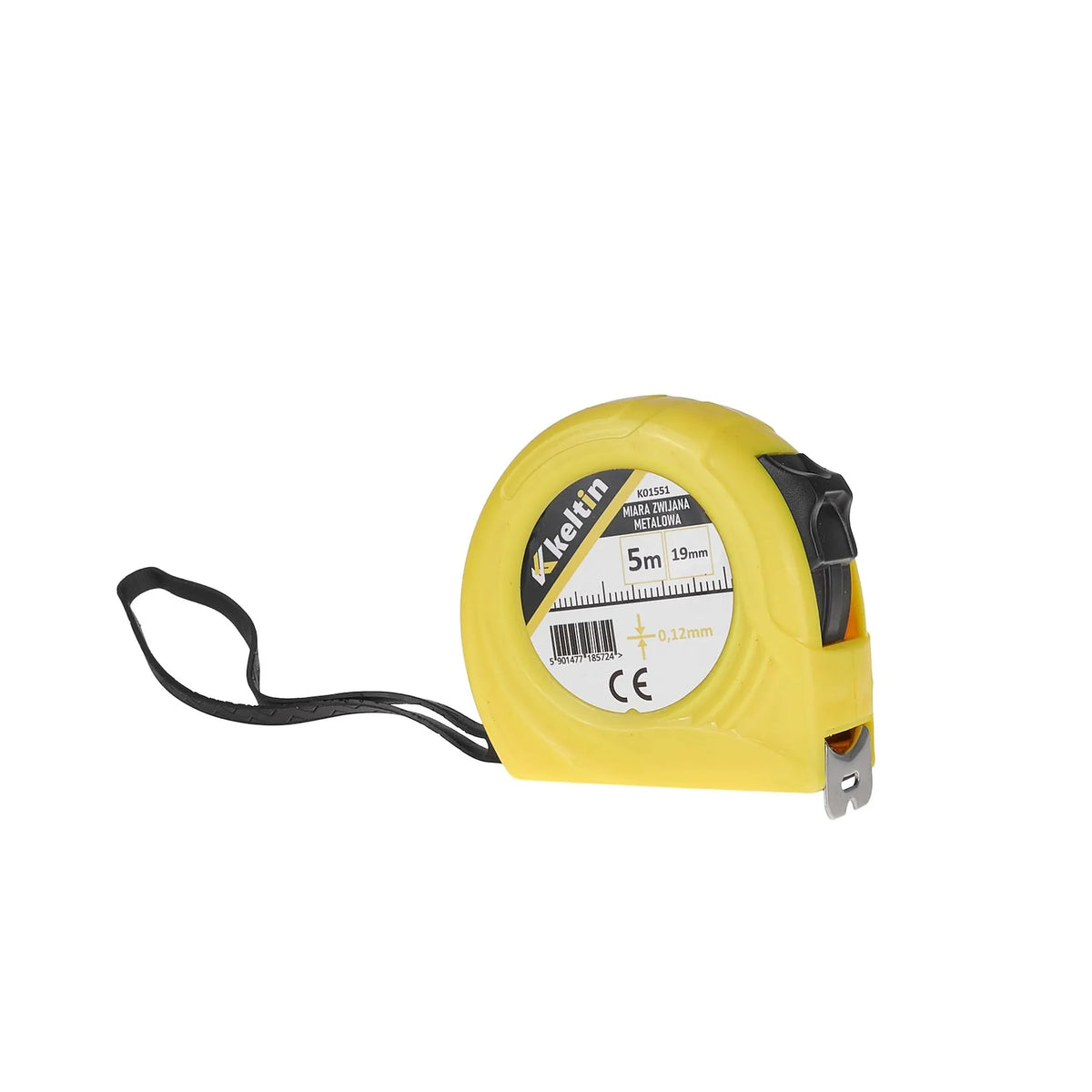 Keltin Rolmaat met carbonstalen meetlint 5mx19 mm
