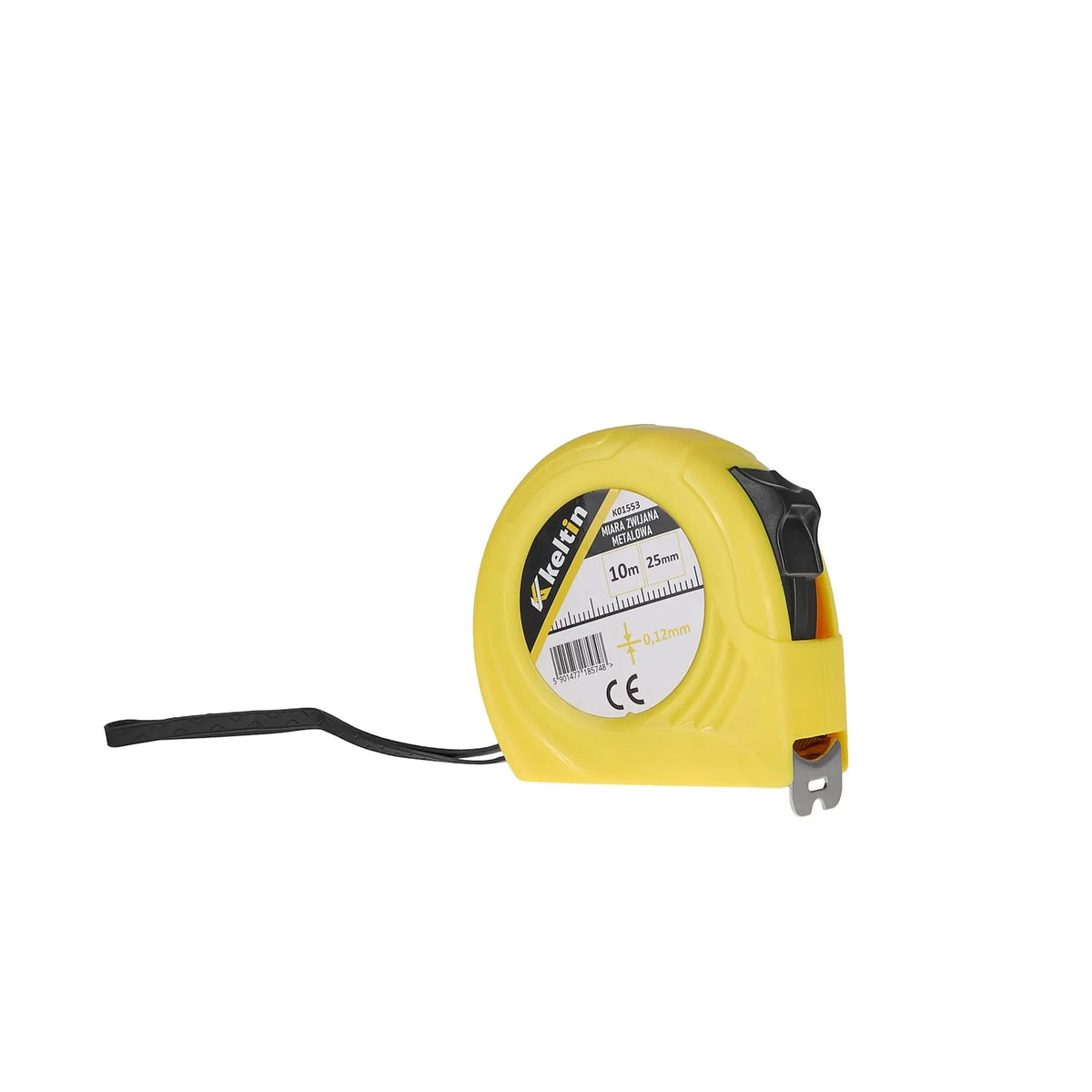 Keltin Rolmaat met carbonstalen meetlint 10m x 25 mm