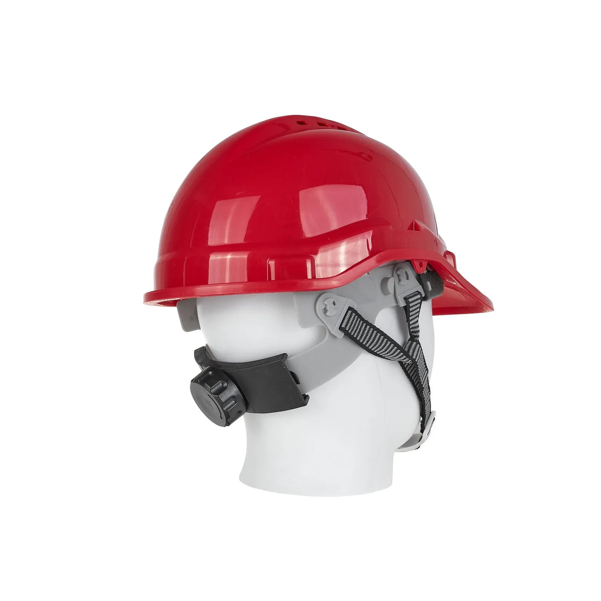 GEKO Veiligheidshelm met verstelbare draaiknop rood 53 - 62 cm