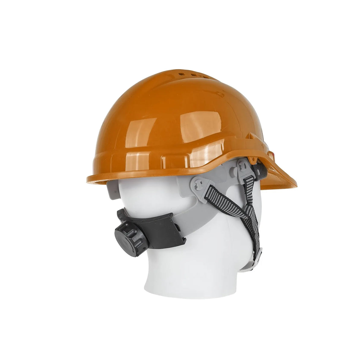 GEKO Veiligheidshelm met verstelbare knop oranje 53 - 62 cm