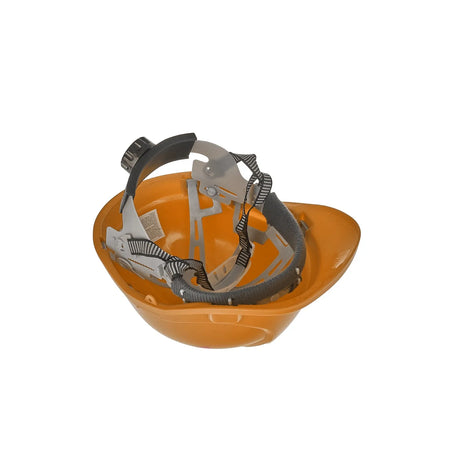 GEKO Veiligheidshelm met verstelbare knop oranje 53 - 62 cm