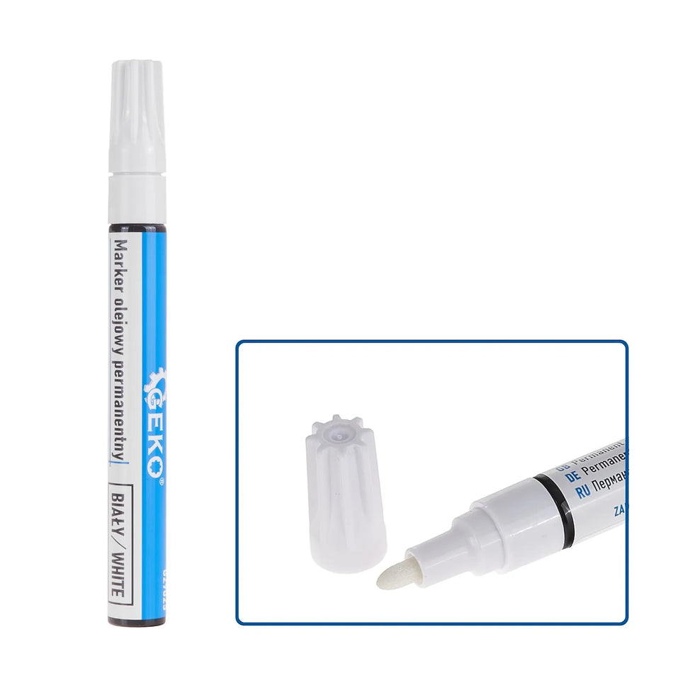 GEKO Permanent witte oil marker