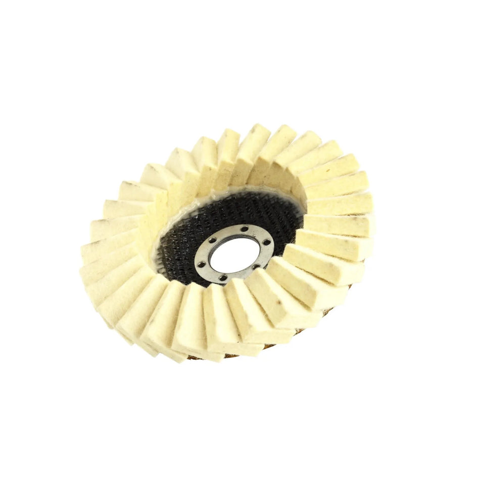 GEKO wollen flap wheel voor polijsten 125mm