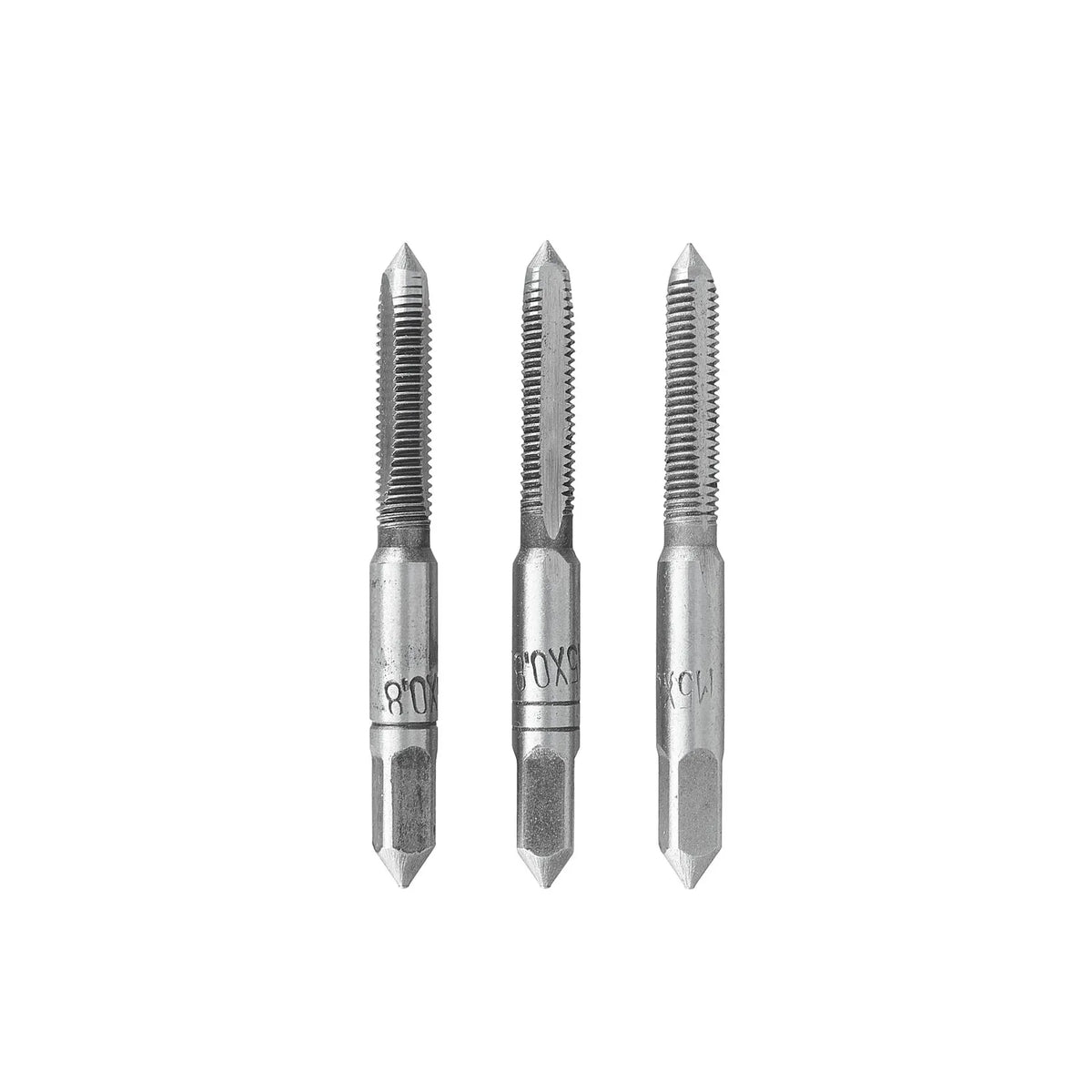 GEKO Handtappenset voor binnendraad M5x0,8 mm HSS 3-delig DIN 352