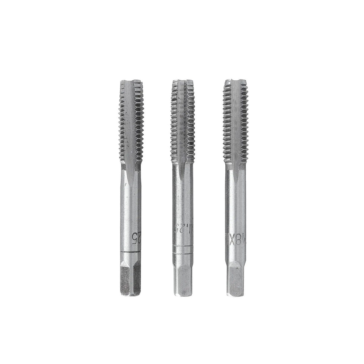 GEKO Handtappen set voor binnendraad M8x1,25 mm 3-delig HSS DIN 352