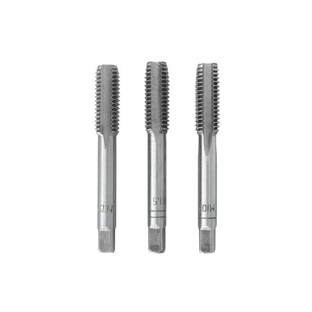 GEKO Handtappen set voor binnendraad M10x1,5 mm 3-delig HSS DIN 352