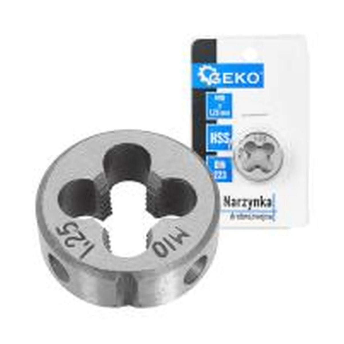 GEKO Fijndraad snijplaat M10x1,25 mm