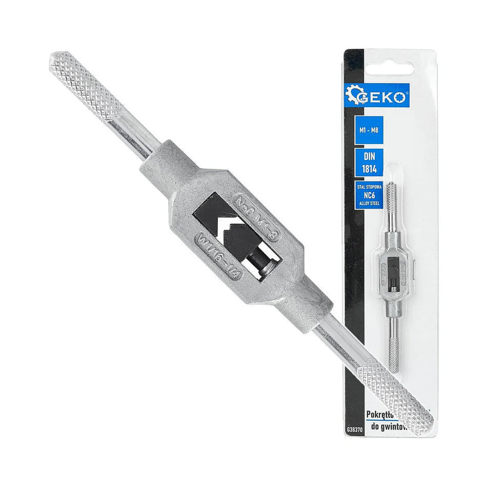 GEKO Instelknop voor snijplaten M1-M8 DIN 1814