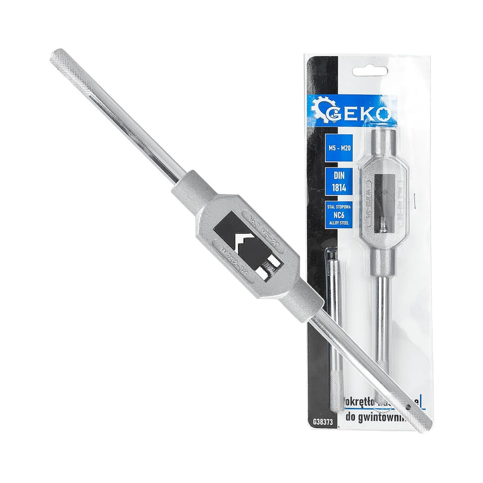 GEKO Instelknop voor snijplaten M5-M20 DIN 1814