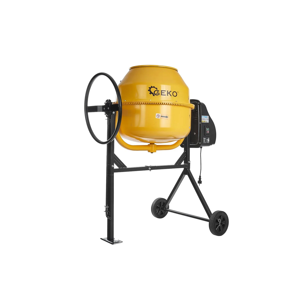 GEKO Betonmixer met stevig frame 120L 550 W