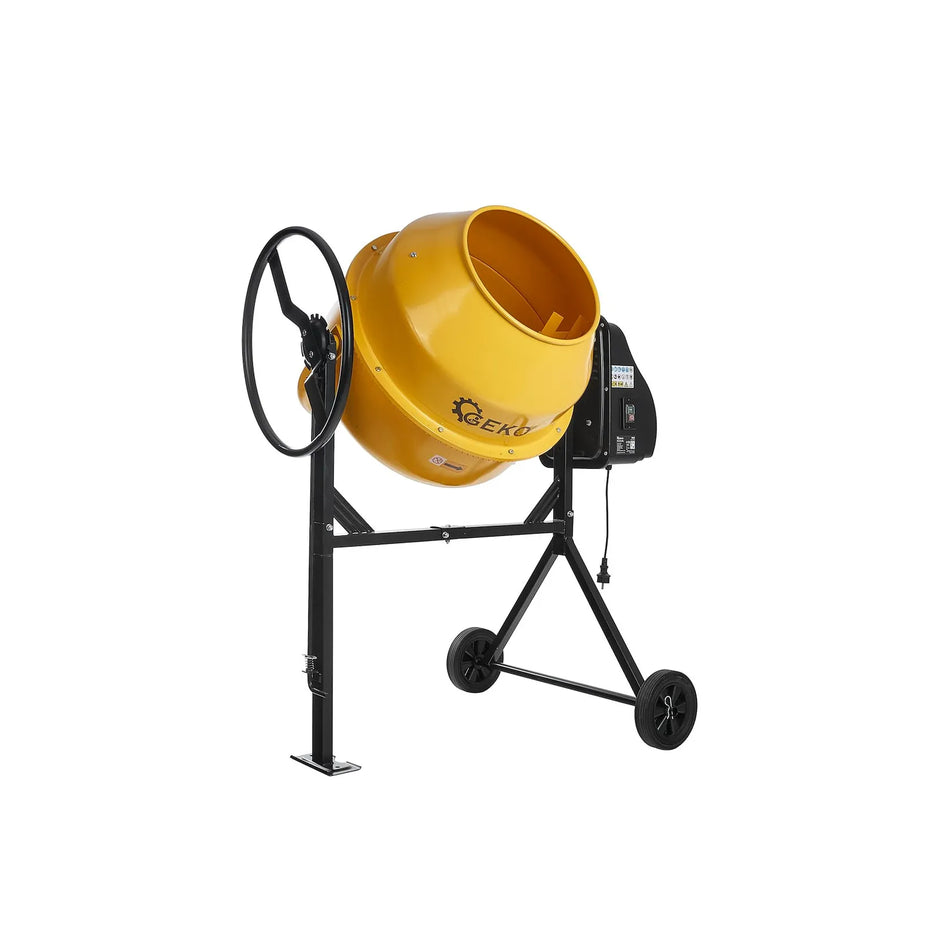 GEKO Betonmixer met stevig frame 120L 550 W