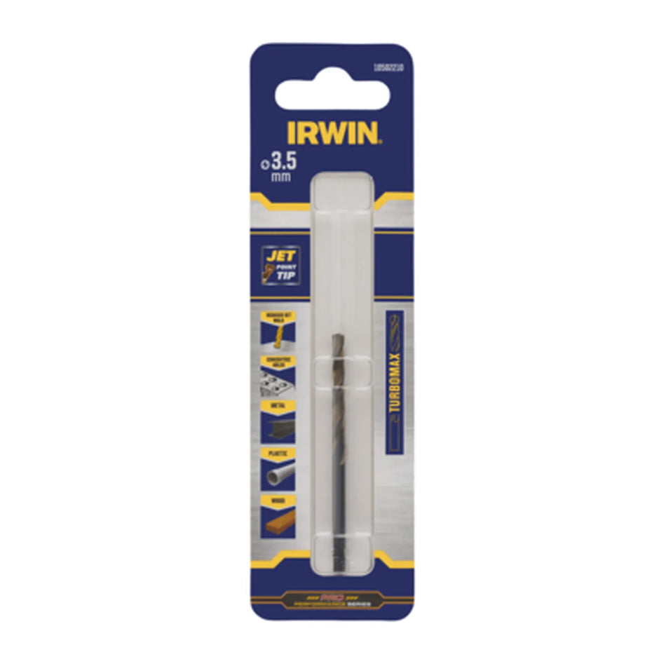 IRWIN Boor metaal turbomax 3,5mm