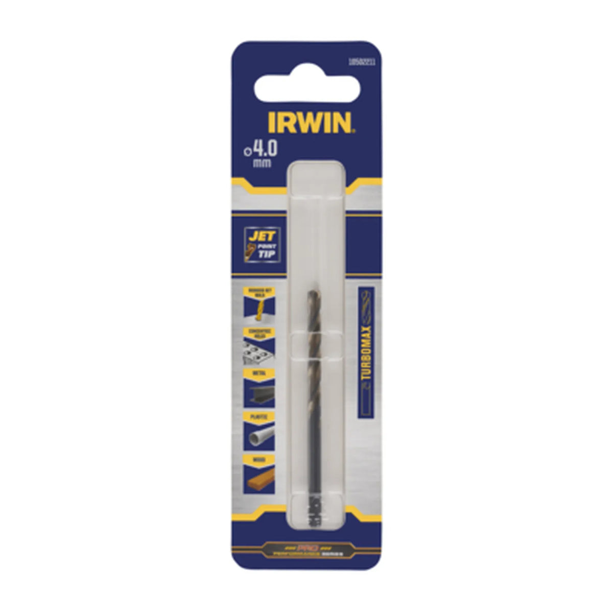IRWIN Boor metaal turbomax 4,0mm