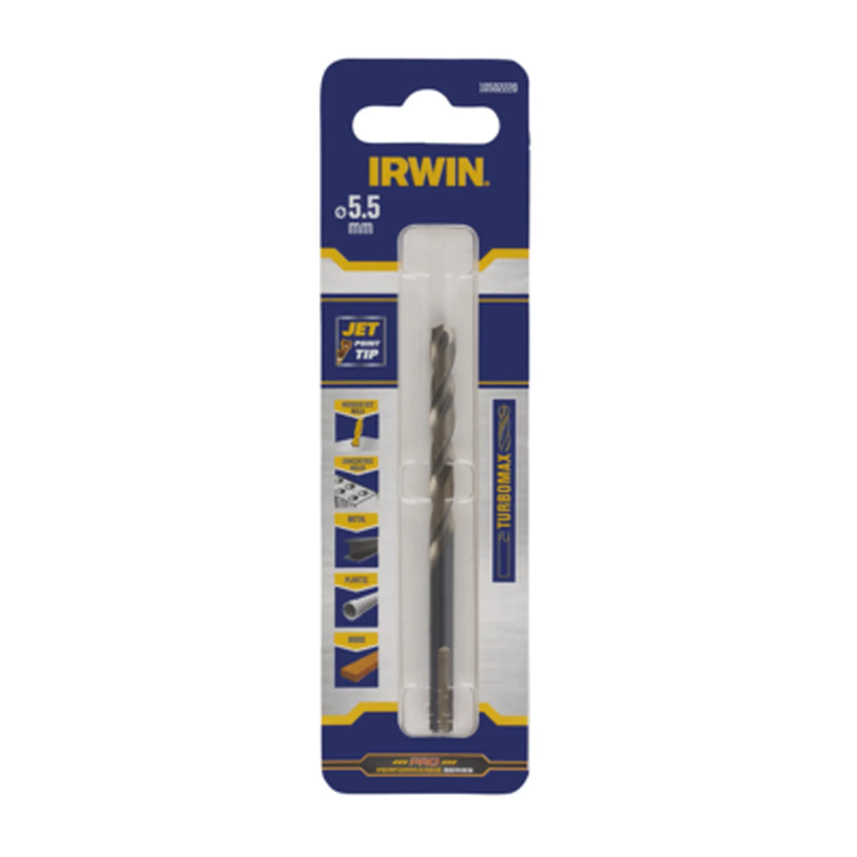 IRWIN Boor metaal turbomax 5,5mm