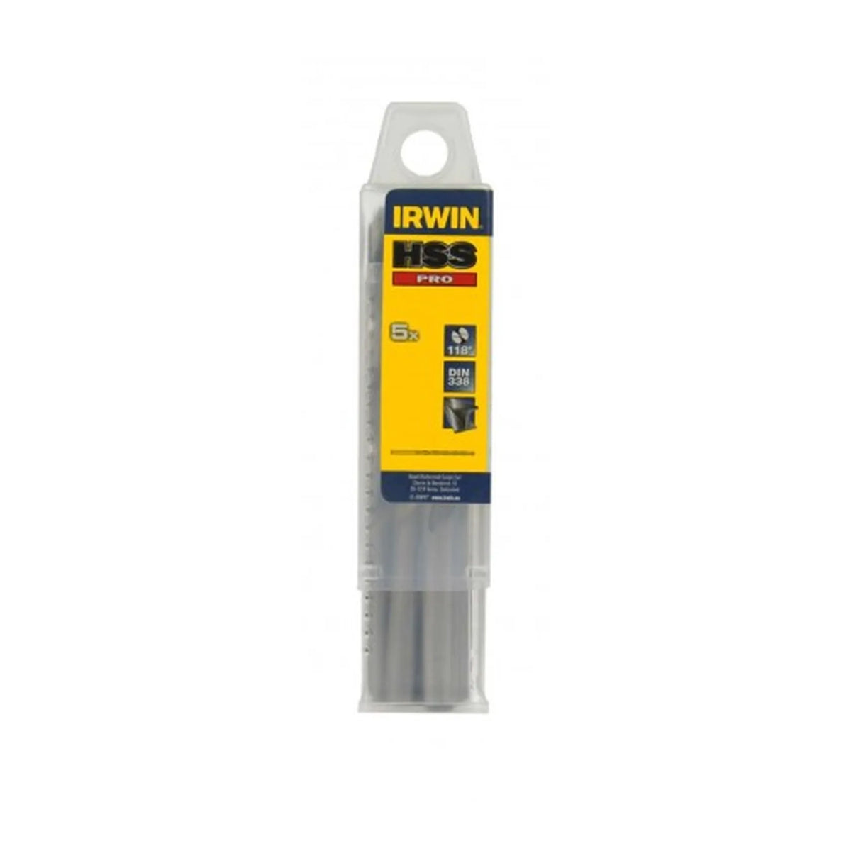 IRWIN Boor metaal hss din-338 12,0mm (5 stuks )
