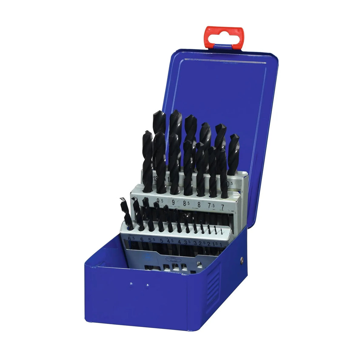 IRWIN Boor metaal hss din-338 set25sz 1,0 - 13,0 mm co 0,5 mm