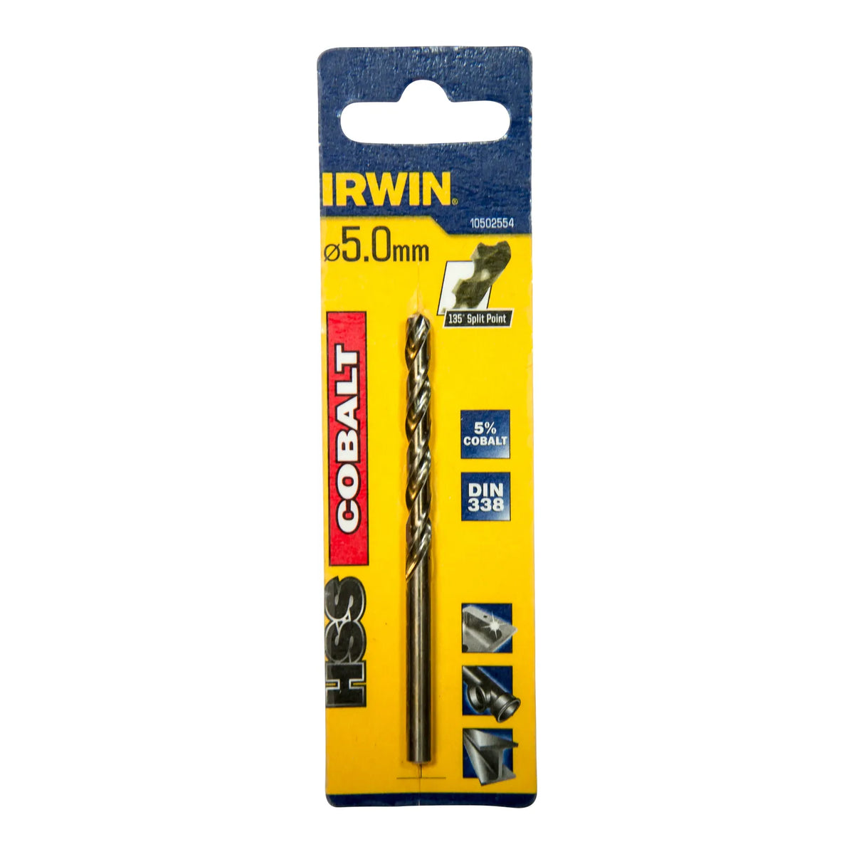 IRWIN Boor kobalt 5,0mm