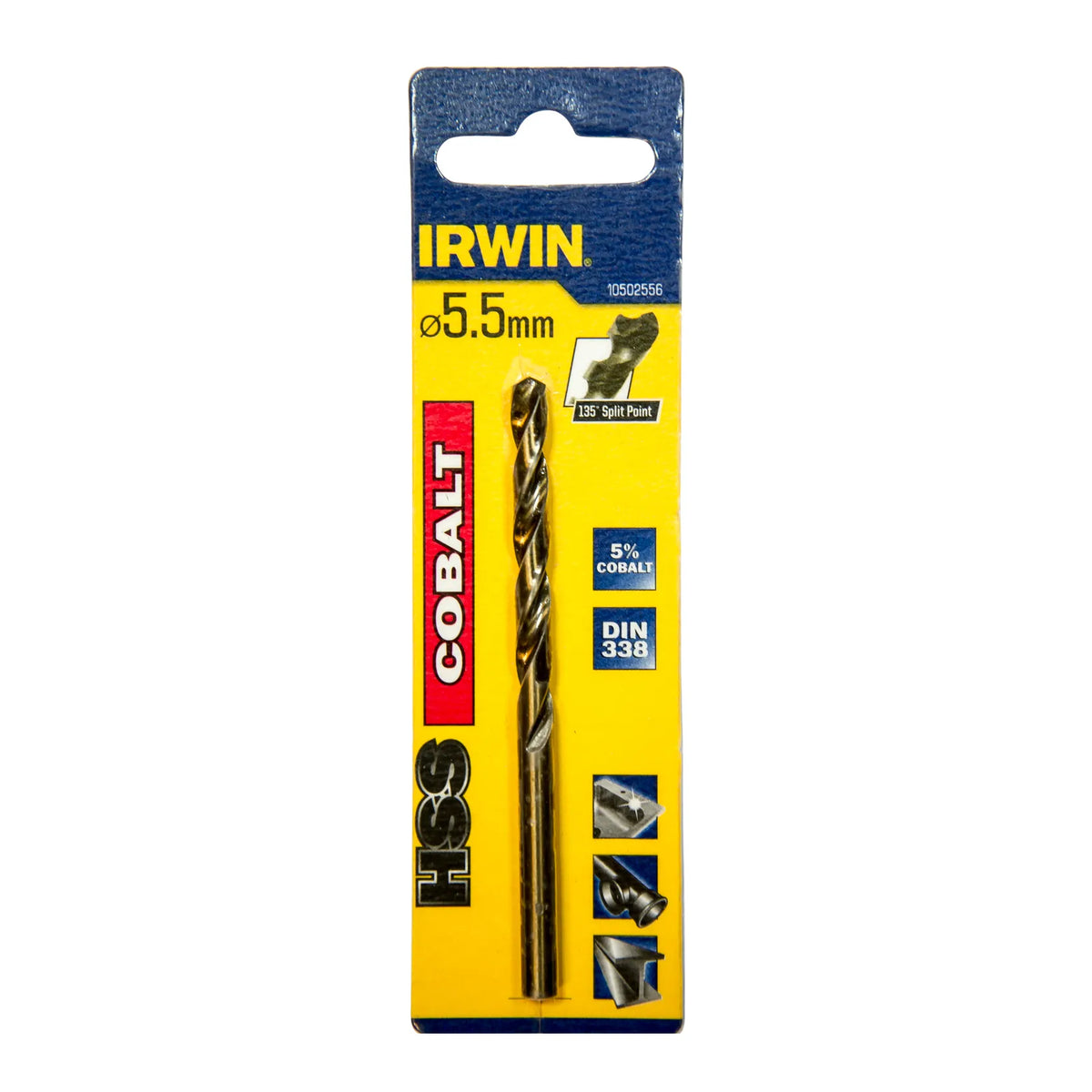 IRWIN Boor kobalt 5,5mm