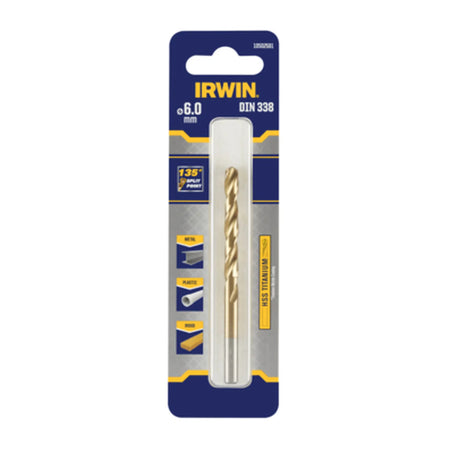 IRWIN Boor metaal tytan 6,0mm