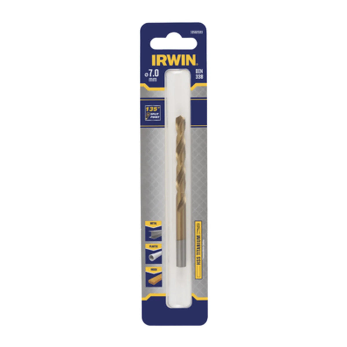 IRWIN Boor metaal tytan 7,0mm