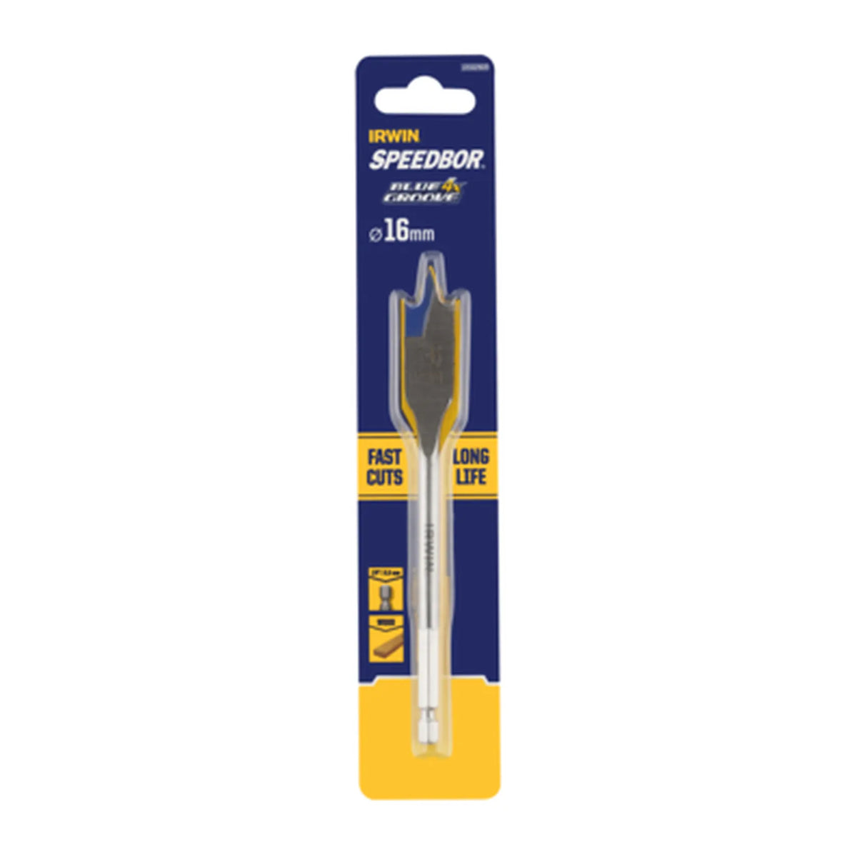 IRWIN Boor speedboor 16x152mm blue groove