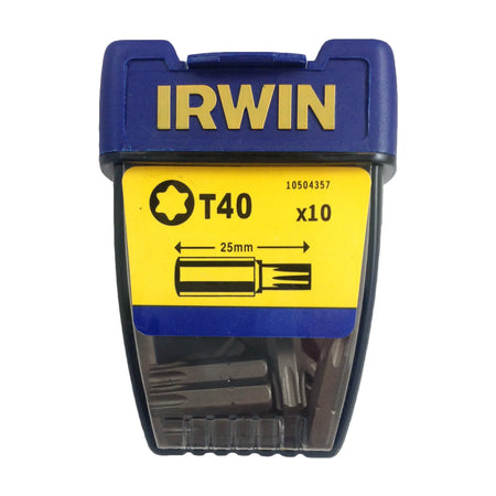 IRWIN Bit t40 x 25mm/10 stuks