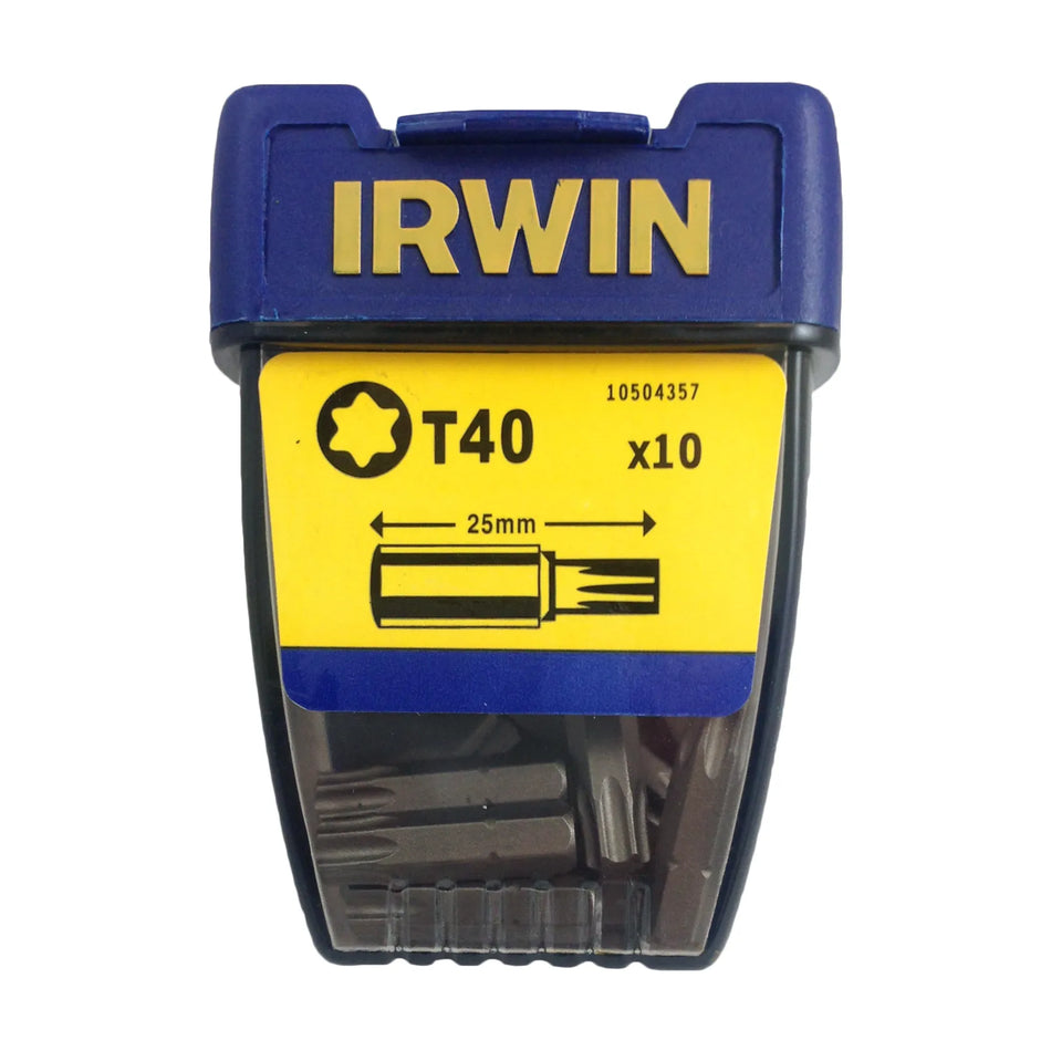 IRWIN Bit t40 x 25mm/10 stuks