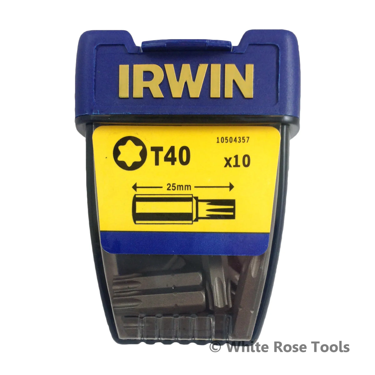 IRWIN Bit t40 x 25mm/10 stuks
