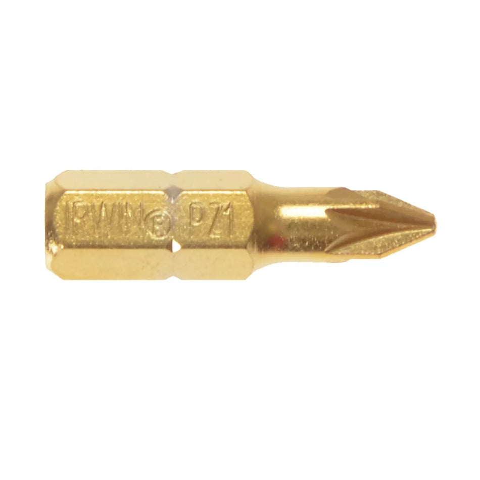 IRWIN Bit pz2 x 25mm tin /2 stuks w