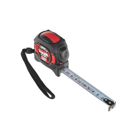 Tvardy Dubbelzijdige nylon meetband met magneet en autostop 3m/16 mm klasse I