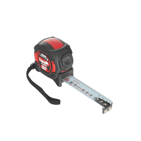 Tvardy Dubbelzijdige nylon meetband met magneet en autostop 5m/25 mm klasse I