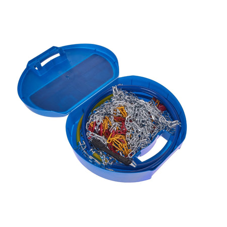 GEKO Sneeuwkettingen met vierkante schakels 3.5/12 mm set voor 1as KN110