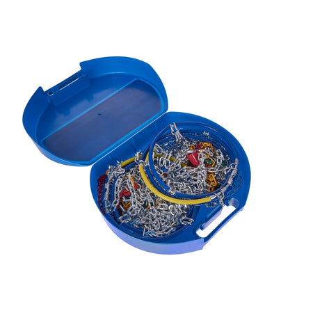 GEKO Sneeuwkettingen met vierkante schakels 3.5/12 mm set voor 1as KN130