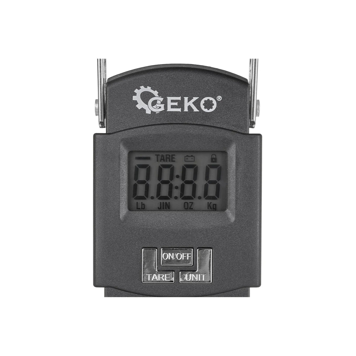 GEKO Digitale haakweegschaal met backlit LCD en 50 kg capaciteit