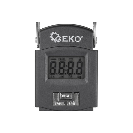 GEKO Digitale haakweegschaal met backlit LCD en 50 kg capaciteit