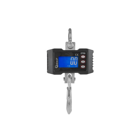 GEKO Digitale oplaadbare haakweger 1000 kg met LCD-display