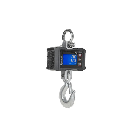 GEKO Digitale oplaadbare haakweger 1000 kg met LCD-display