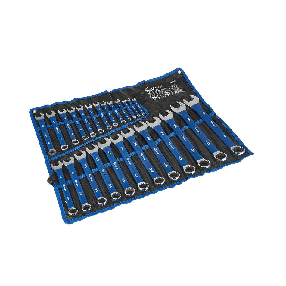 GEKO Polijst Ringsteeksleutel Set met AntiSlip 6 - 32 mm 25-delig