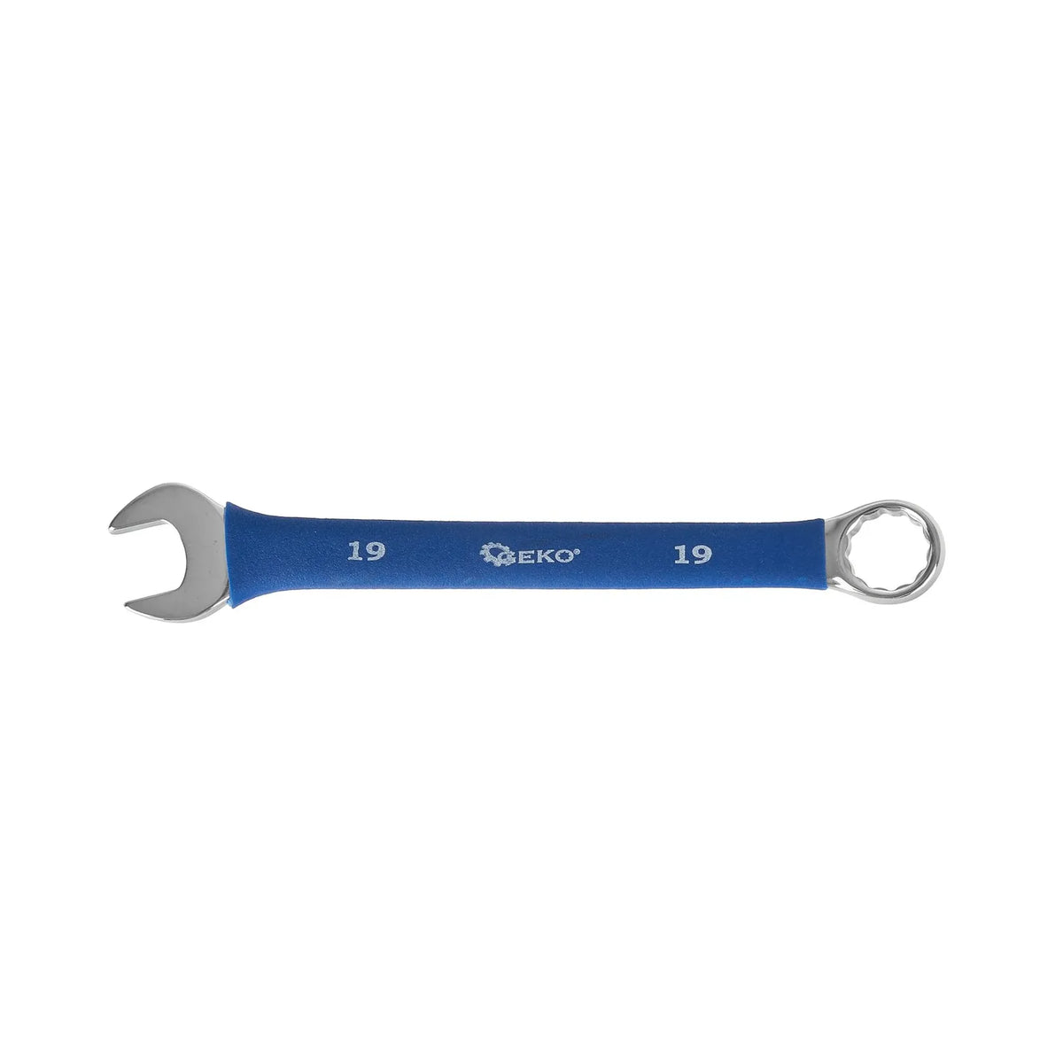 GEKO Platte-ringsteeksleutelset met AntiSlip greep 6 - 32 mm, 12-delig
