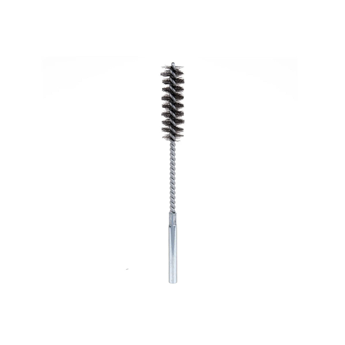 GEKO Draadborstel cilindrisch 20 mm RVS met 8 mm schacht