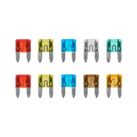 GEKO Mini automotieve zekeringenset 10 stuks