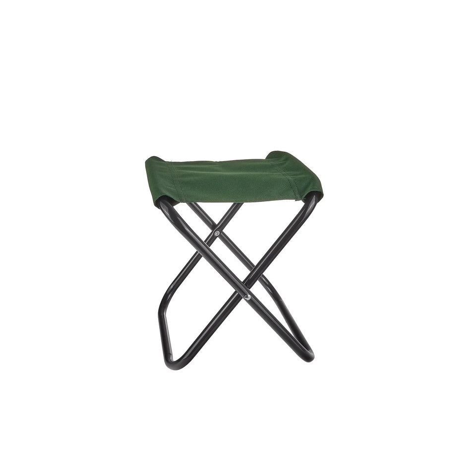 Keltin Opvouwbaar toeristenkrukje met Oxford 600D zitting groen 330x250x30 mm