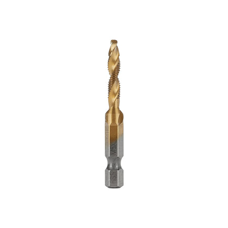 GEKO Tapboor HSS met titaniumcoating M5x0,8 mm met 1/4" HEX opname